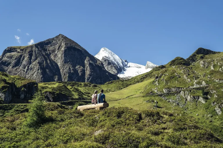 Gemütliche Wanderung am Kitzsteinhorn, im Oberpinzgau am Eingang zum Kapruner Tal